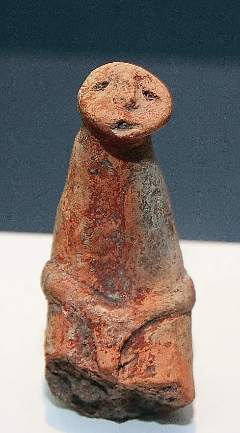 Figură antropomorfă Cucuteni din lut